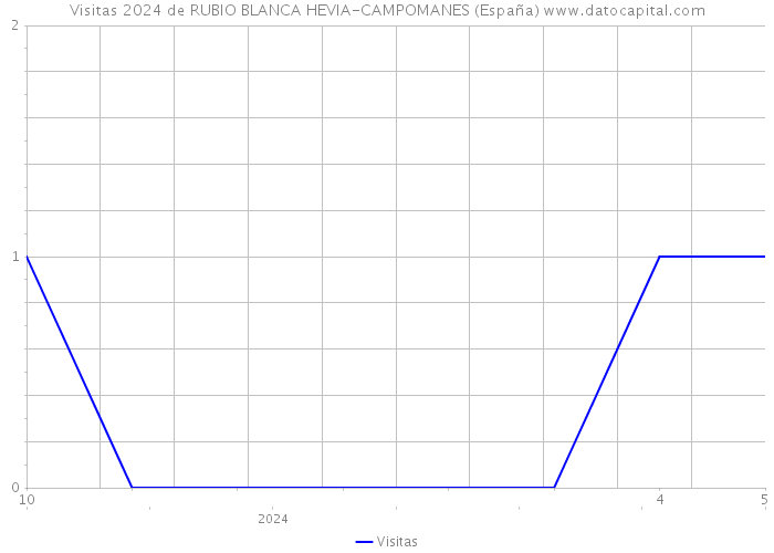 Visitas 2024 de RUBIO BLANCA HEVIA-CAMPOMANES (España) 