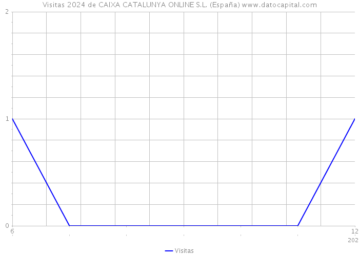 Visitas 2024 de CAIXA CATALUNYA ONLINE S.L. (España) 