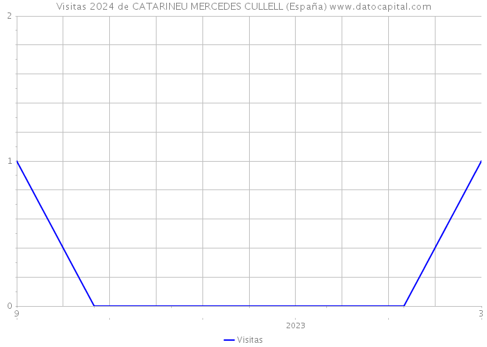 Visitas 2024 de CATARINEU MERCEDES CULLELL (España) 