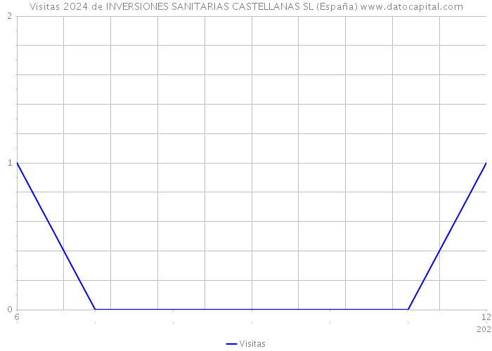Visitas 2024 de INVERSIONES SANITARIAS CASTELLANAS SL (España) 