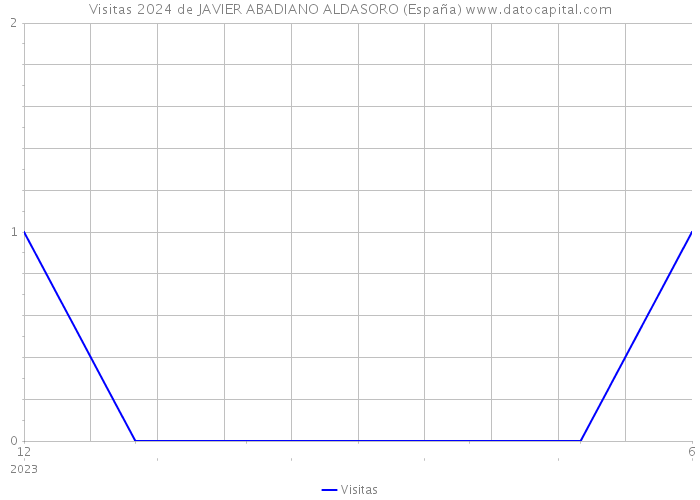 Visitas 2024 de JAVIER ABADIANO ALDASORO (España) 