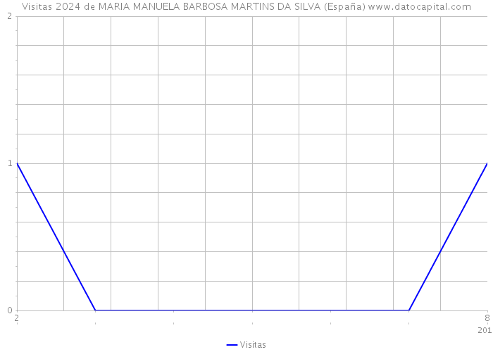 Visitas 2024 de MARIA MANUELA BARBOSA MARTINS DA SILVA (España) 