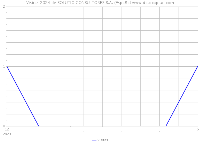 Visitas 2024 de SOLUTIO CONSULTORES S.A. (España) 