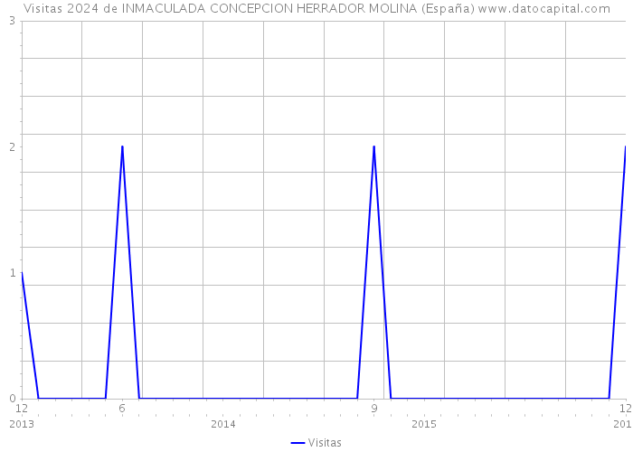 Visitas 2024 de INMACULADA CONCEPCION HERRADOR MOLINA (España) 