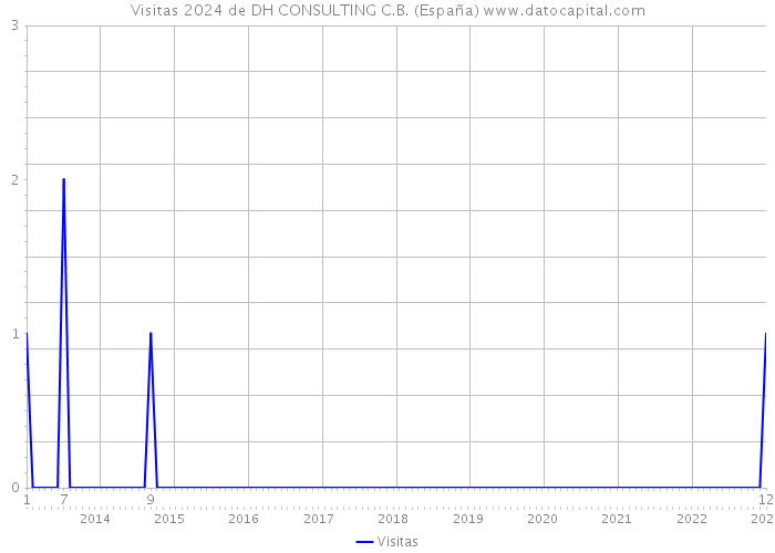Visitas 2024 de DH CONSULTING C.B. (España) 