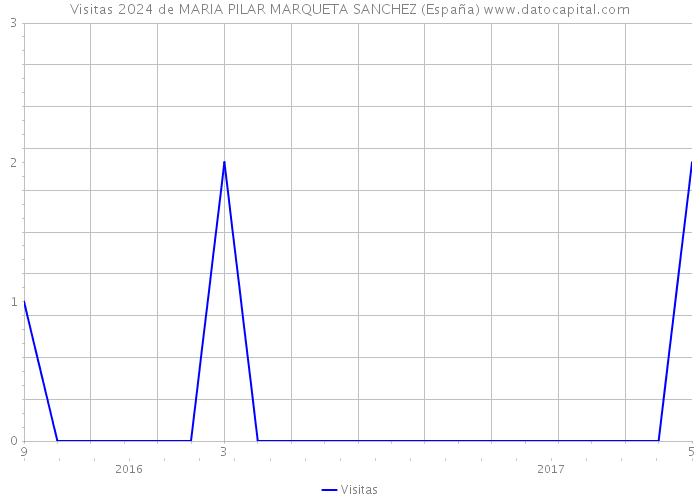 Visitas 2024 de MARIA PILAR MARQUETA SANCHEZ (España) 