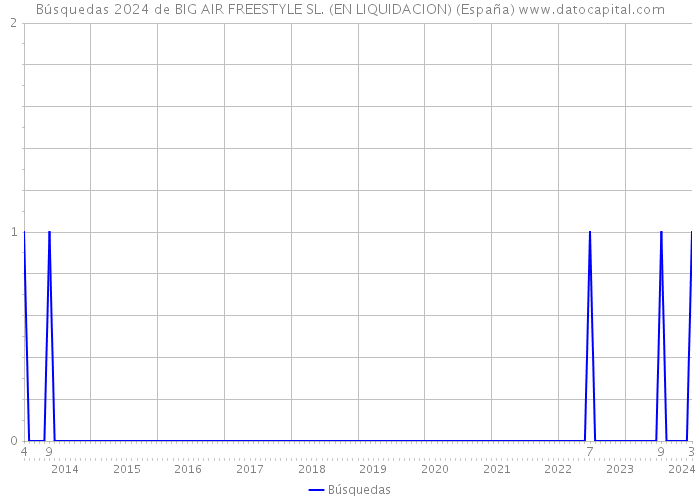 Búsquedas 2024 de BIG AIR FREESTYLE SL. (EN LIQUIDACION) (España) 