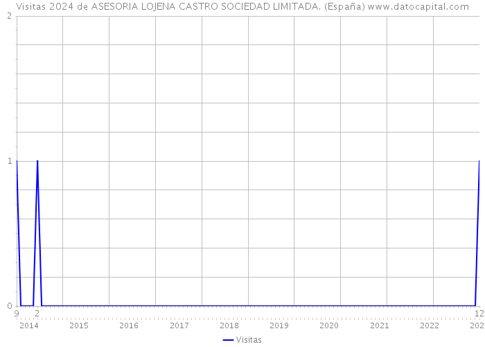 Visitas 2024 de ASESORIA LOJENA CASTRO SOCIEDAD LIMITADA. (España) 