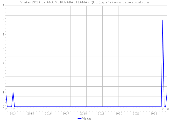 Visitas 2024 de ANA MURUZABAL FLAMARIQUE (España) 