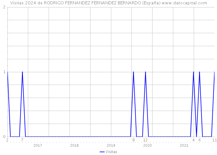 Visitas 2024 de RODRIGO FERNANDEZ FERNANDEZ BERNARDO (España) 