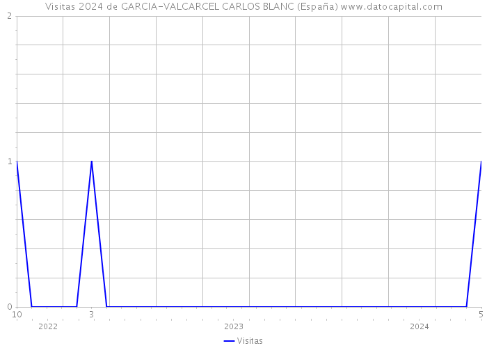 Visitas 2024 de GARCIA-VALCARCEL CARLOS BLANC (España) 
