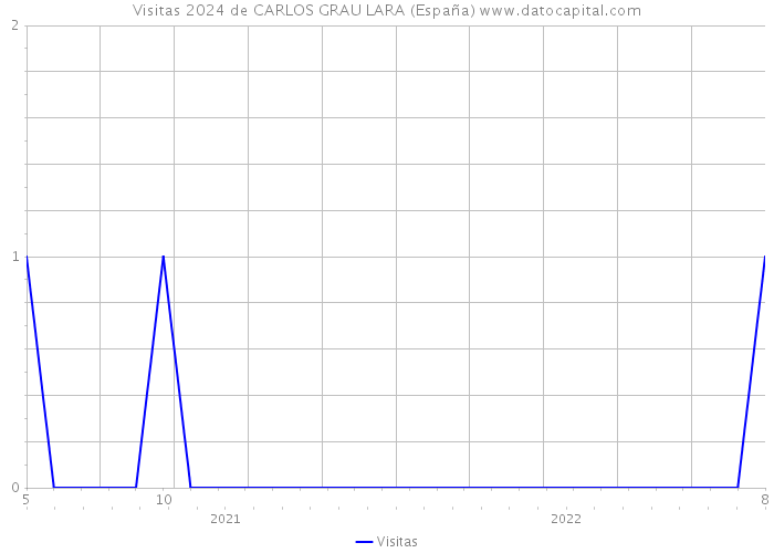 Visitas 2024 de CARLOS GRAU LARA (España) 