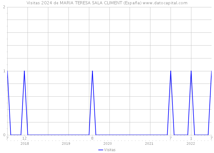 Visitas 2024 de MARIA TERESA SALA CLIMENT (España) 