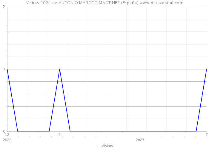 Visitas 2024 de ANTONIO MAROTO MARTINEZ (España) 