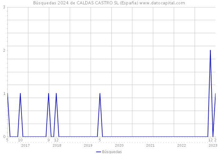 Búsquedas 2024 de CALDAS CASTRO SL (España) 