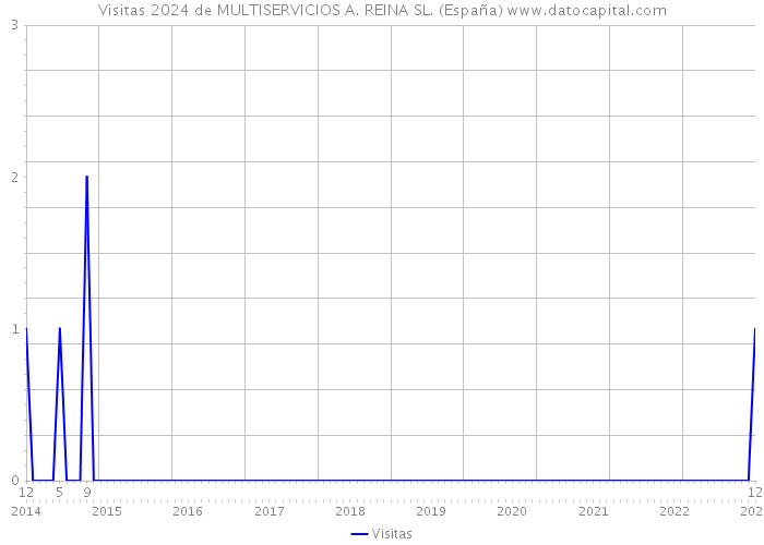Visitas 2024 de MULTISERVICIOS A. REINA SL. (España) 