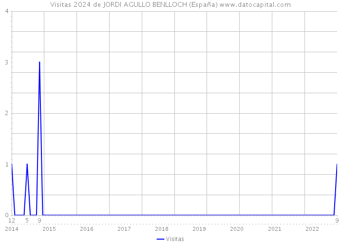 Visitas 2024 de JORDI AGULLO BENLLOCH (España) 