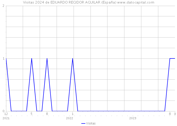Visitas 2024 de EDUARDO REGIDOR AGUILAR (España) 