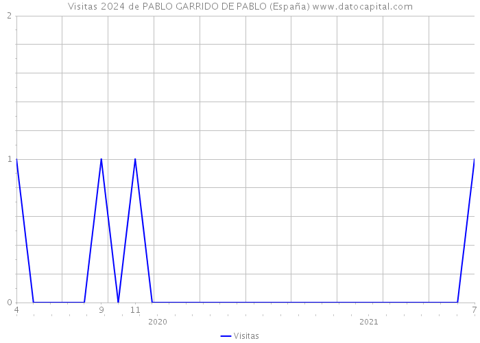 Visitas 2024 de PABLO GARRIDO DE PABLO (España) 
