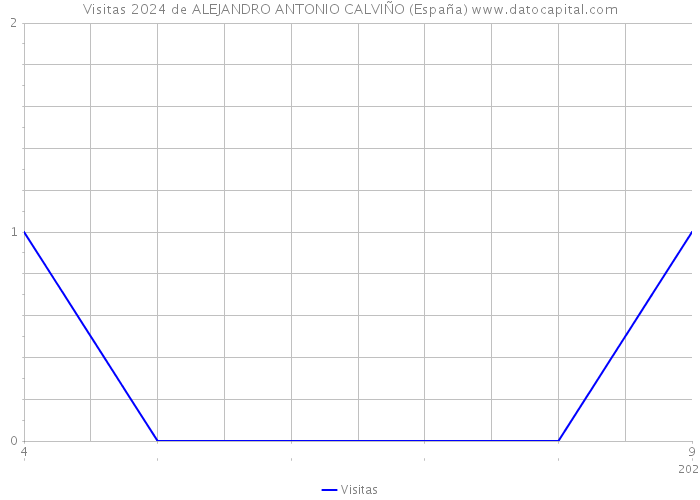 Visitas 2024 de ALEJANDRO ANTONIO CALVIÑO (España) 