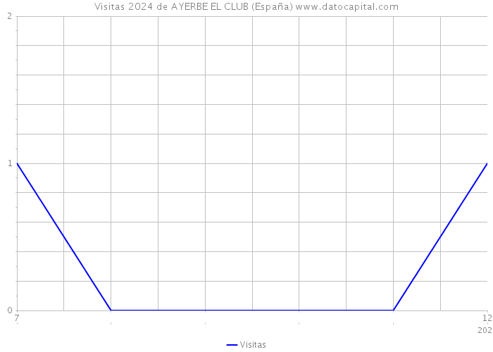 Visitas 2024 de AYERBE EL CLUB (España) 