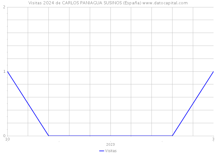 Visitas 2024 de CARLOS PANIAGUA SUSINOS (España) 
