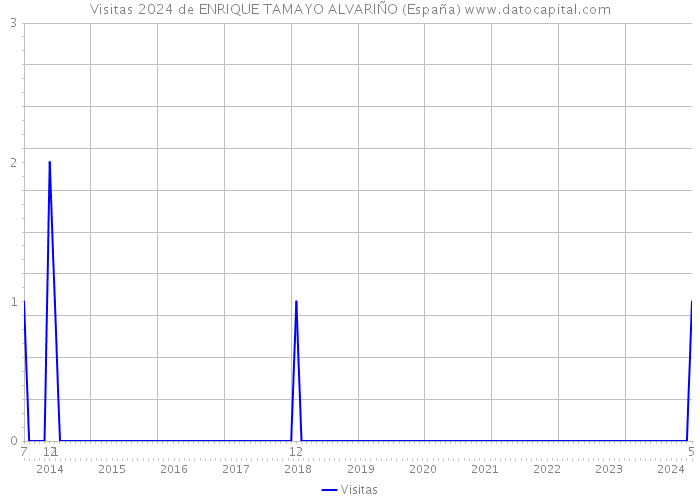 Visitas 2024 de ENRIQUE TAMAYO ALVARIÑO (España) 