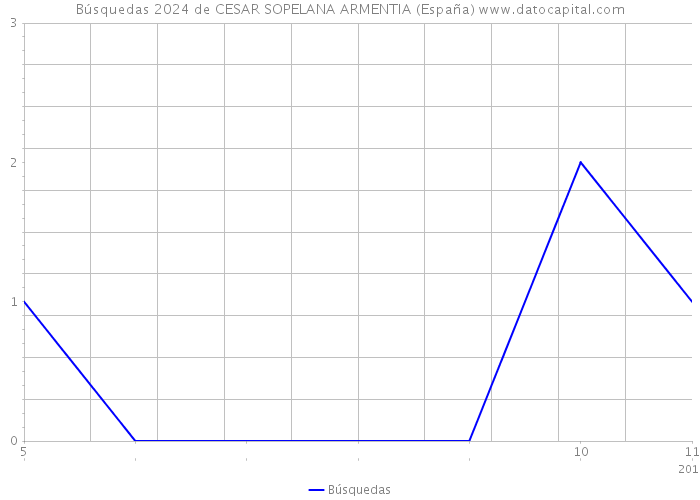 Búsquedas 2024 de CESAR SOPELANA ARMENTIA (España) 