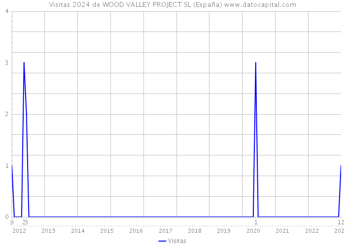 Visitas 2024 de WOOD VALLEY PROJECT SL (España) 