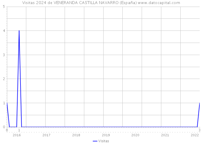 Visitas 2024 de VENERANDA CASTILLA NAVARRO (España) 