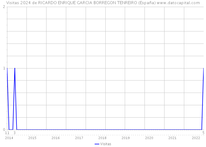 Visitas 2024 de RICARDO ENRIQUE GARCIA BORREGON TENREIRO (España) 
