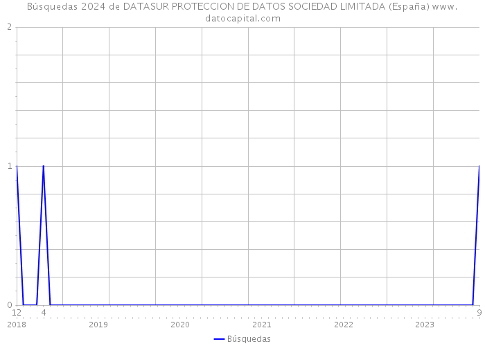 Búsquedas 2024 de DATASUR PROTECCION DE DATOS SOCIEDAD LIMITADA (España) 