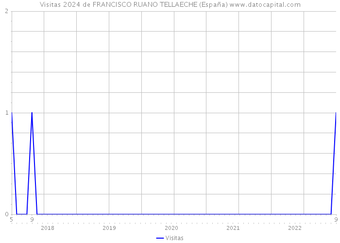 Visitas 2024 de FRANCISCO RUANO TELLAECHE (España) 