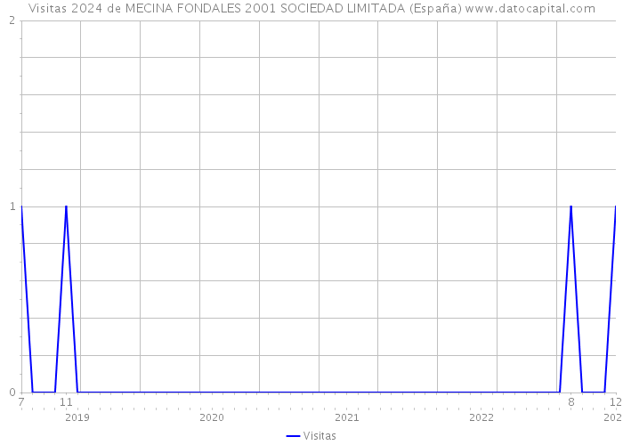 Visitas 2024 de MECINA FONDALES 2001 SOCIEDAD LIMITADA (España) 