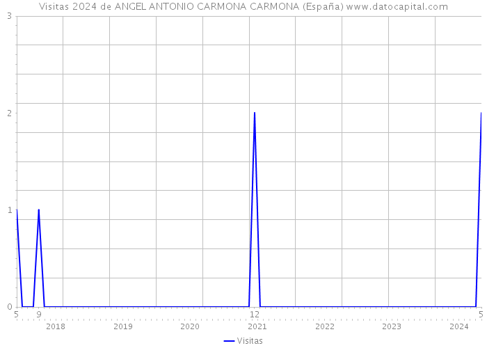 Visitas 2024 de ANGEL ANTONIO CARMONA CARMONA (España) 