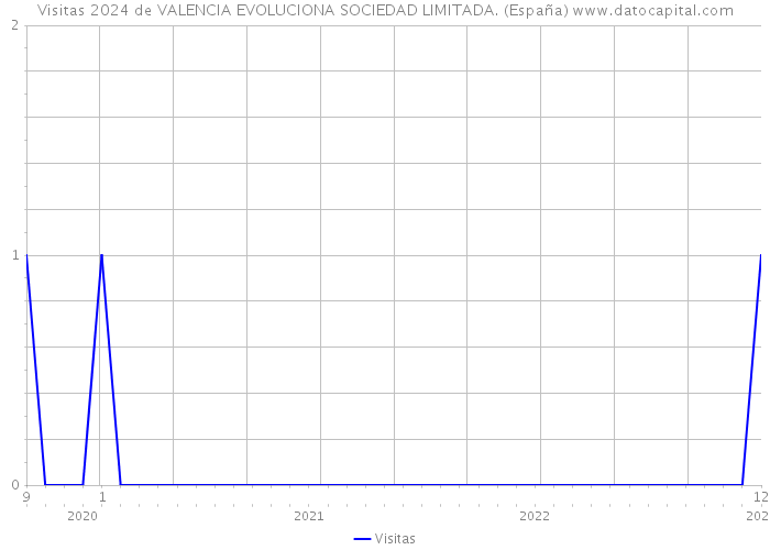Visitas 2024 de VALENCIA EVOLUCIONA SOCIEDAD LIMITADA. (España) 