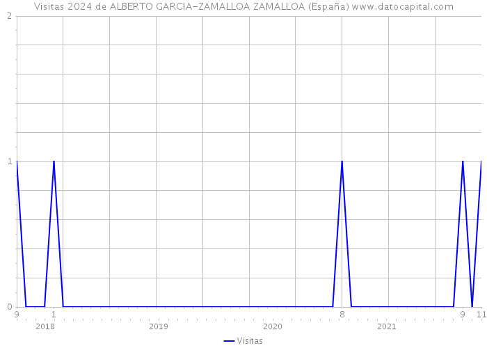 Visitas 2024 de ALBERTO GARCIA-ZAMALLOA ZAMALLOA (España) 