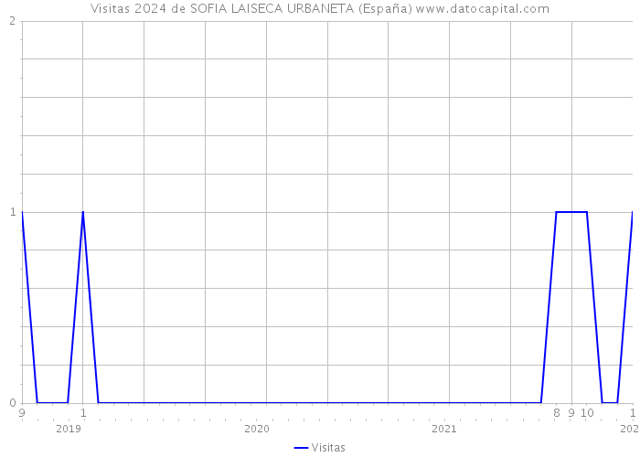 Visitas 2024 de SOFIA LAISECA URBANETA (España) 