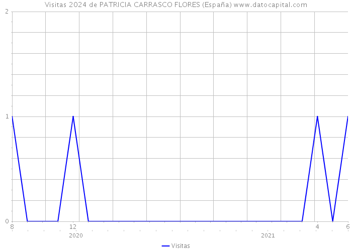 Visitas 2024 de PATRICIA CARRASCO FLORES (España) 