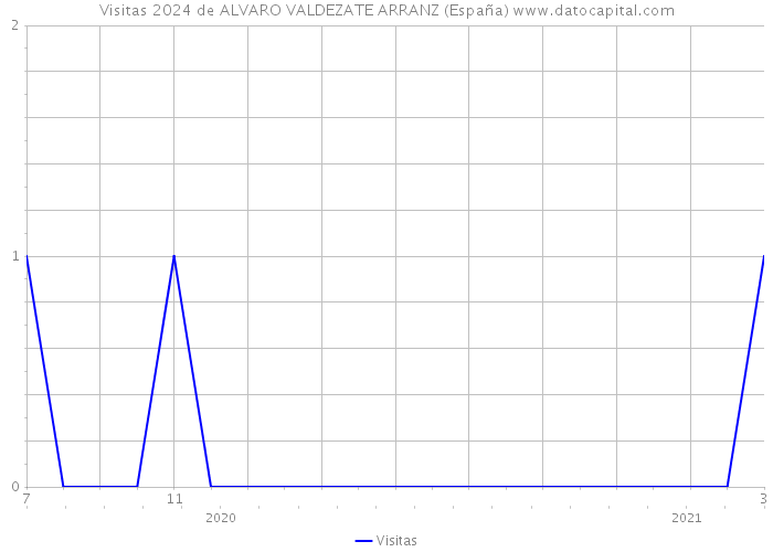 Visitas 2024 de ALVARO VALDEZATE ARRANZ (España) 