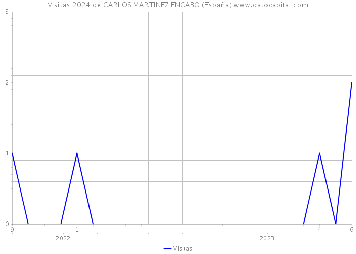 Visitas 2024 de CARLOS MARTINEZ ENCABO (España) 