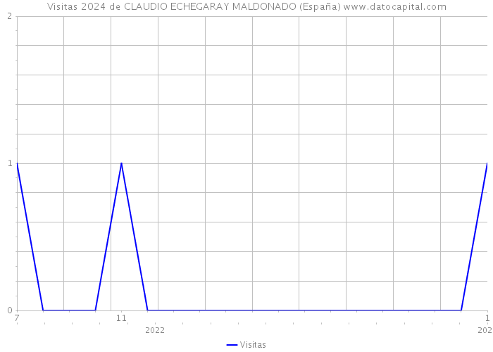 Visitas 2024 de CLAUDIO ECHEGARAY MALDONADO (España) 