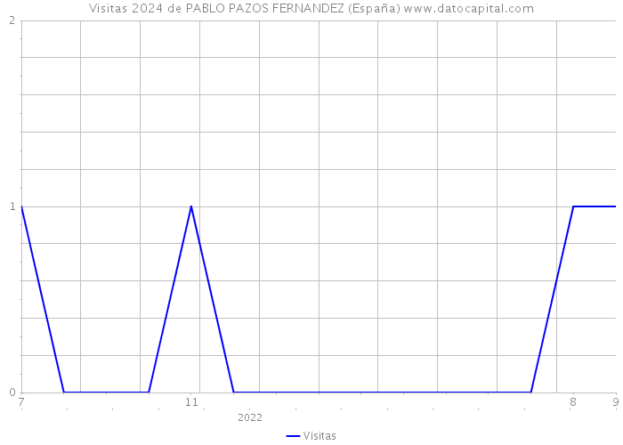 Visitas 2024 de PABLO PAZOS FERNANDEZ (España) 
