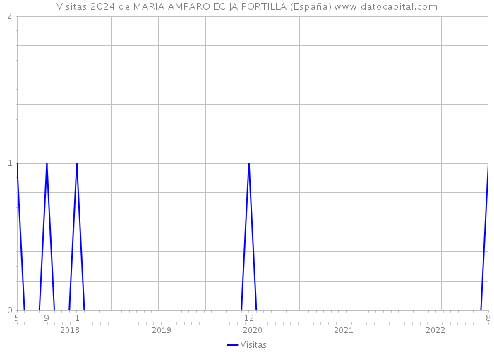 Visitas 2024 de MARIA AMPARO ECIJA PORTILLA (España) 