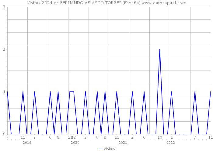 Visitas 2024 de FERNANDO VELASCO TORRES (España) 