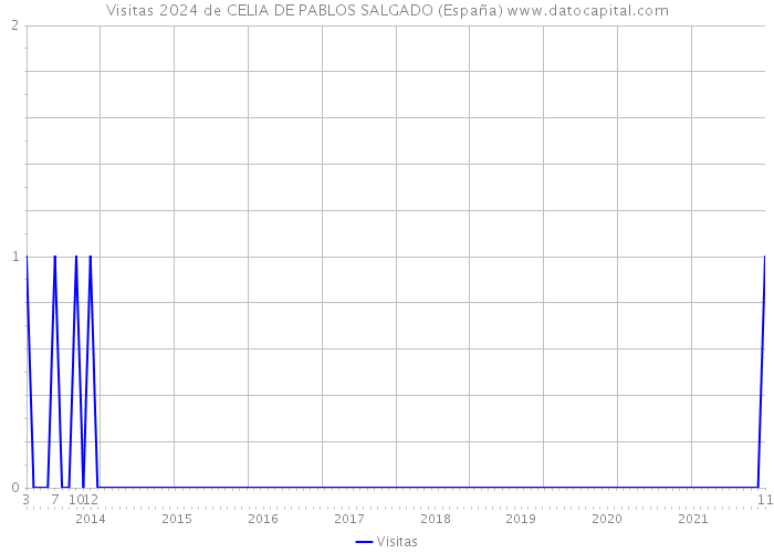 Visitas 2024 de CELIA DE PABLOS SALGADO (España) 