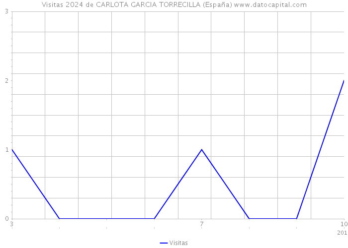 Visitas 2024 de CARLOTA GARCIA TORRECILLA (España) 