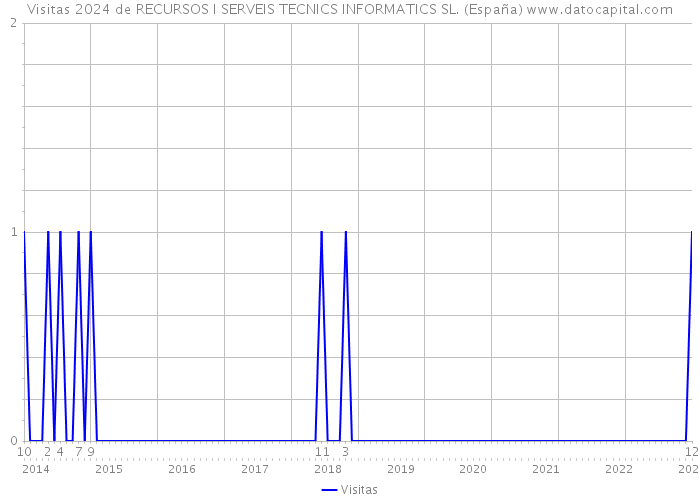 Visitas 2024 de RECURSOS I SERVEIS TECNICS INFORMATICS SL. (España) 