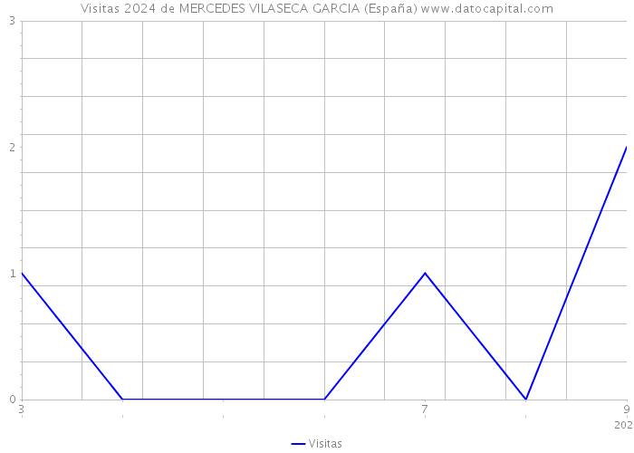 Visitas 2024 de MERCEDES VILASECA GARCIA (España) 