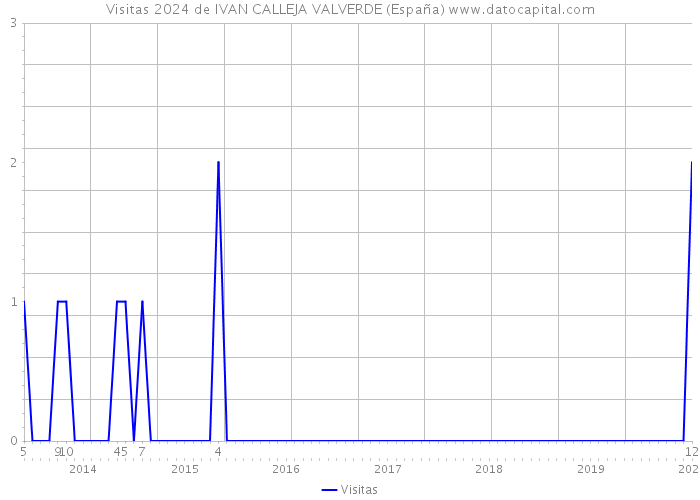 Visitas 2024 de IVAN CALLEJA VALVERDE (España) 